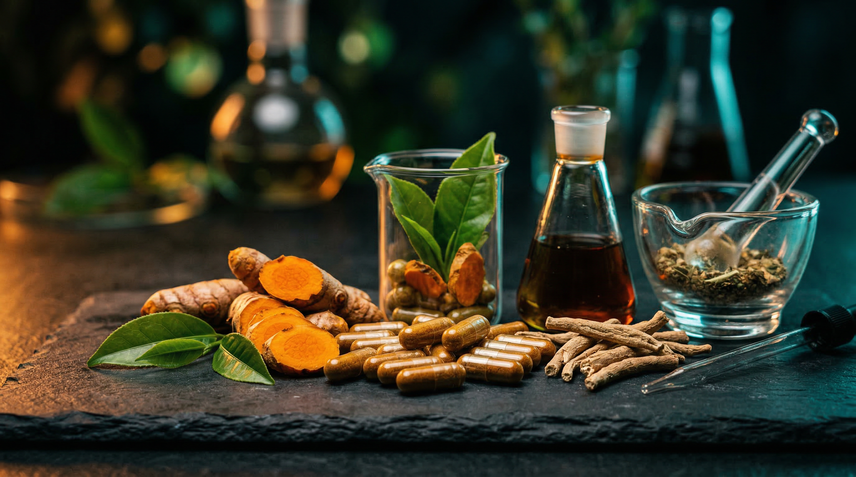 Premium nutraceutical ingredients and supplement capsules